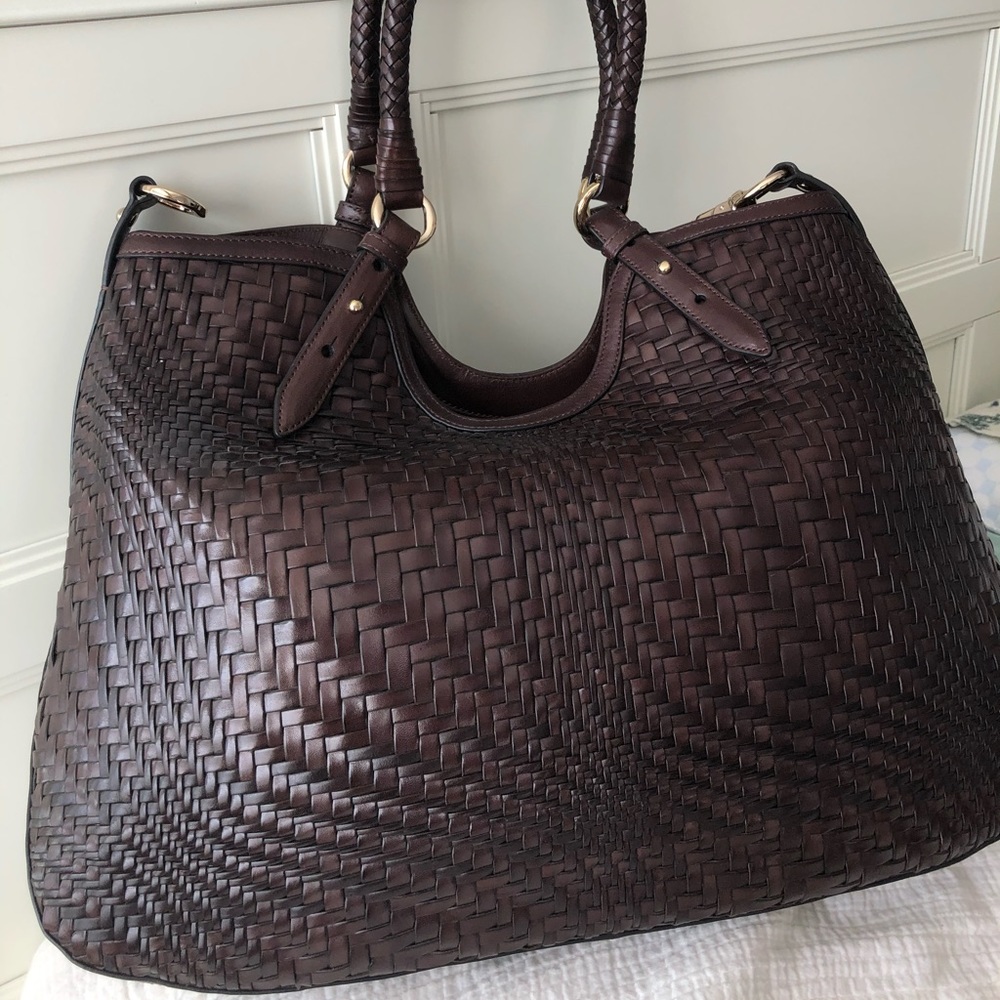 Cole Haan Genevieve Weave Tote
